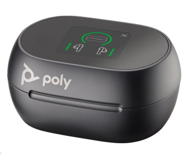 Poly Voyager Free 60+ bluetooth headset, BT700 USB-A adaptér, dotykové nabíjecí pouzdro, černá