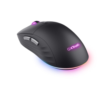 TRUST myš GXT926 Redex II Gaming Mouse, Bezdrátová, laserová, RGB, černá