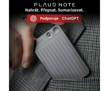 PLAUD NOTE Black - AI záznamník