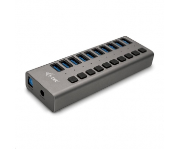 i-tec USB 3.0 nabíjecí HUB 10port + Power Adapter 48 W