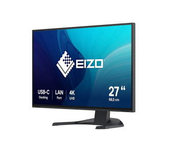 EIZO MT 27" EV2740X-BK FlexScan, IPS, 3840x2160, 350nit, 2000:1, 14ms, DisplayPort, 2xHDMI, USB-C, USB, Repro, Černý