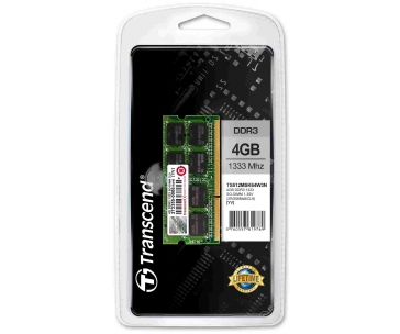 TRANSCEND SODIMM DDR3L 4GB 1333MHz 2Rx8 CL9 Retail