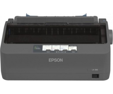 EPSON tiskárna jehličková LX-350, A4, 9 jehel, 347 zn/s, 1+4 kopii, USB 2.0, LPT, RS232