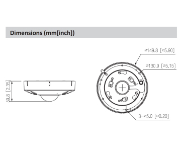 Dahua IPC-EBW81242-AS-S2, IP kamera, 12Mpx, 1/1,7" CMOS, objektiv 1,85 mm, IR<10, IP67, IK10