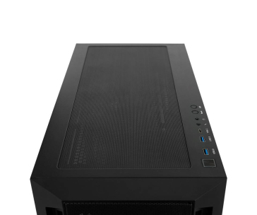 CHIEFTEC skříň APEX LUMO, E-ATX, 1x USB-C 3.2, 2x USB 3.0, 4x 140mm ARGB Fan, ARGB Hub, černá