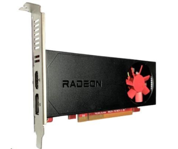 HP VGA AMD Radeon RX 6300 2GB GDDR6 PCIe x16 Graphics Card, 1xiDisplayPort 1.4, 1x HDMI  2.1