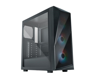 BAZAR - Cooler Master case CMP 520, mini-ITX, bez zdroje, průhledná bočnice, černá - Poškozený obal (Komplet)