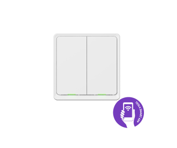 Tesla Smart Switch Dual ZigBee - polepeno