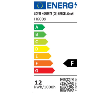 Govee Smart žárovka RGBWW 12W-85W 1200lm E27 Long Life