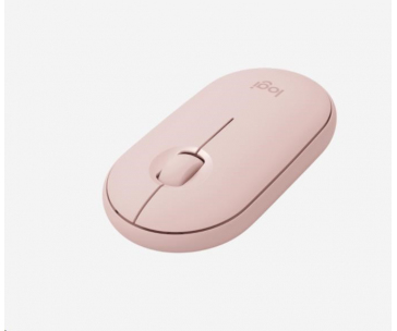 Logitech Pebble Wireless Mouse M350, růžová