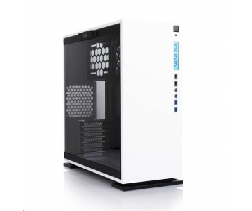 IN WIN skříň 303, White, Mid Tower, bez zdroje, USB 3.0, ventilátor