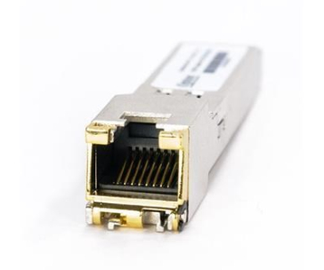 SFP+ transceiver 10Gbps, 10GBASE-T, do 30m (CAT 6A či 7), RJ-45, 0 až 70°C, FORTINET komp.