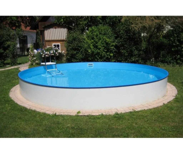 Bazén Planet Pool White/Blue - samotný bazén 350x90 cm