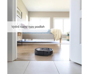 BAZAR - iRobot Roomba i8+ Combo (i8578) robotický vysavač s mopem, mobilní aplikace, navigace iAdapt 3.0 - použité