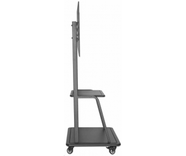 Manhattan univerzální TV vozík, Universal Heavy Duty TV Cart, 37" až 100" TV, černá