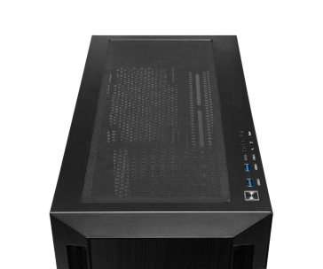 CHIEFTEC skříň APEX Q, E-ATX, 1x USB-C 3.2, 2x USB 3.0, 2x 140mm + 1x 120mm Fan, černá