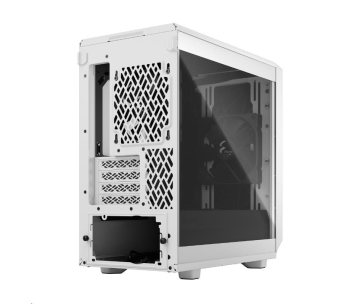 FRACTAL DESIGN skříň Meshify 2 Mini White TG Clear Tint, USB 3.1 Type-C, 2x USB 3.0, bez zdroje, mATX