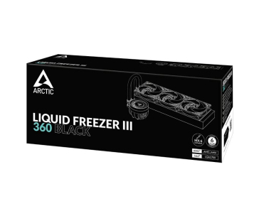 ARCTIC Vodní chladič Liquid Freezer III 360, 3x120mm, AM5, LGA1851, černá