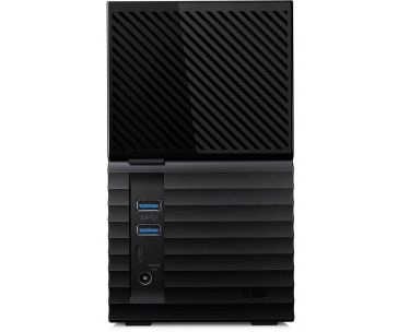 WD My Book Duo 20TB, Externí HDD, 2x USB 3.0, 1xUSB-C, RAID 0, 1, černá