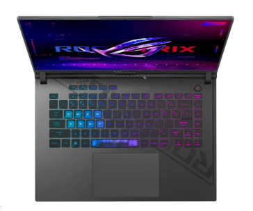 ASUS NTB ROG Strix G16 (G614JI-N4089W), i9-13980HX, 16" 2560 x 1600, 32GB, 1TB SSD, RTX 4070, W11 Home, Gray