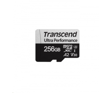 TRANSCEND MicroSDXC karta 256GB 340S, UHS-I U3 A2 Ultra Performace 160/125 MB/s