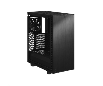 FRACTAL DESIGN skříň Define 7 Compact Black, USB 3.1 Type-C, 2x USB 3.0, bez zdroje, mATX