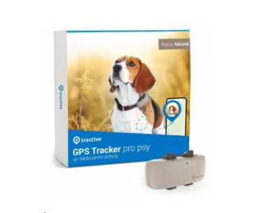 Tractive GPS DOG 4 LTE – sledování polohy a aktivity pro psy - hnědá