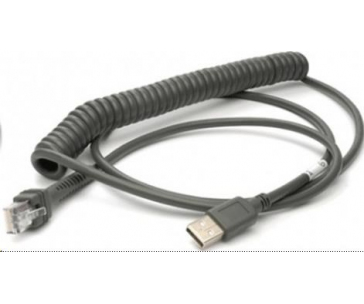 Honeywell Kabel USB pro MK-95x0 Voyager, MK-3780 Fusion, kroucený, černý.