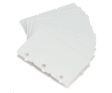 Zebra plasic cards, pacck of 500