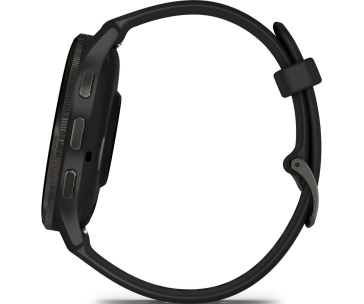 Garmin Venu® 3, Slate/Black, Silicone band