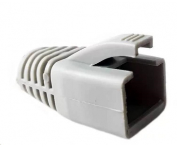 Ochrana pro konektor RJ45 Cat6A, snag-proof - šedá, 100ks