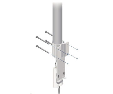 UBNT airMAX Omni Antenna AMO-2G13 [všesměrová MIMO anténa, 2.4GHz, 13dBi, Rocket kit]