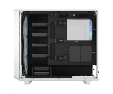 FRACTAL DESIGN skříň Meshify 2 RGB White TG Clear Tint, USB 3.1 Type-C, 2x USB 3.0, bez zdroje, E-ATX