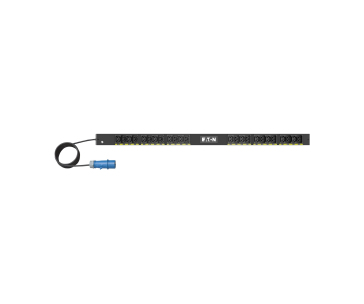 Eaton G4 Základní Rack PDU, 0U, 22,5U, vstup IEC-60309, 3m kabel, 1ph, 3,7kW, 16A, 200-240V, 24 zásuvek (12)C13, (12)C39