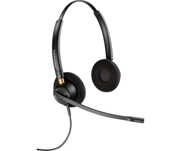 Poly EncorePro 520D with Quick Disconnect Binaural Digital Headset TAA