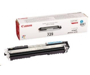 Canon TONER CRG-729C azurový pro i-Sensys LBP7010C , LBP7010C, LBP7018C (1 000 str.)