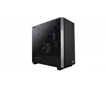 IN WIN skříň 216, mid tower, 220mm PSU, 166mm fan,, 2xHDD, 5xSSD, 2x USB 3.0 / HD Audio / Black