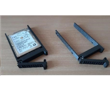 FUJITSU OEM HDD SRV rámeček vytištěný na 3D tiskárně pro RX1330 TX1330 -  verze - M4 M5 M6 - bez šroubků a světlovodu