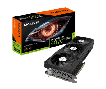 GIGABYTE VGA NVIDIA GeForce RTX 4070 Ti SUPER WINDFORCE MAX OC 16G, 16G GDDR6X, 3xDP, 1xHDMI