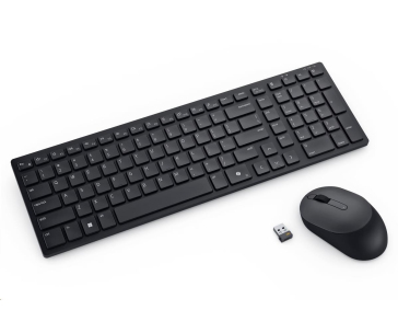 DELL Silent Keyboard and Mouse - KM555 - Czech/Slovak (QWERTZ)