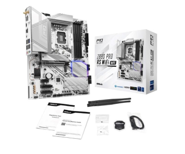 ASRock MB Sc LGA1851 Z890 PRO RS WIFI WHITE, Intel Z890, 4xDDR5, 1xHDMI, WI-FI