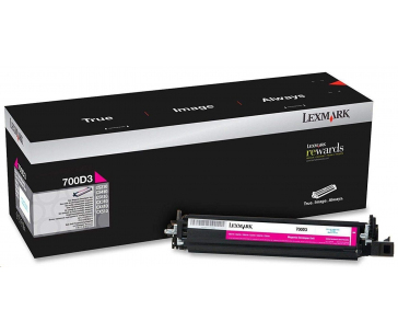 Lexmark purpurový Developer Unit 700D3 pro C2132, CS31x, CS41x, CS51x, CS31x a CX41x - 40 000 str