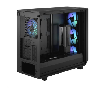 FRACTAL DESIGN skříň Meshify 2 RGB Black TG Light Tint, USB 3.1 Type-C, 2x USB 3.0, bez zdroje, E-ATX