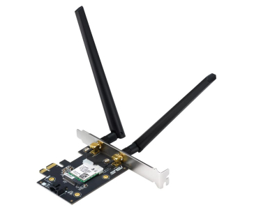 ASUS PCE-AXE5400 Wireless AXE5400 PCIe Wi-Fi 6E Adapter Card, Bluetooth 5.2