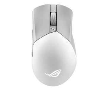 ASUS myš ROG GLADIUS III Wireless Aimpoint White (P711), RGB, Bluetooth, bílá