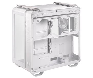 ASUS case TUF GAMING GT502 PLUS, Mid Tower, průhledná bočnice, 4x 120mm ARGB Fan, bílá