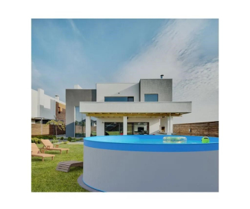 Bazén Planet Pool White/Blue - samotný bazén 350x90 cm