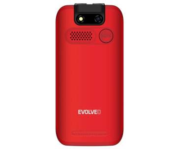 EVOLVEO Mobilní telefon pro seniory s nabíjecím stojánkem EasyPhone ET, červená