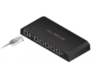 UBNT EdgeSwitch 5XP PoE [náhrada za ToughSwitch TS-5-POE, 5x Gigabit POE portů, 24V]