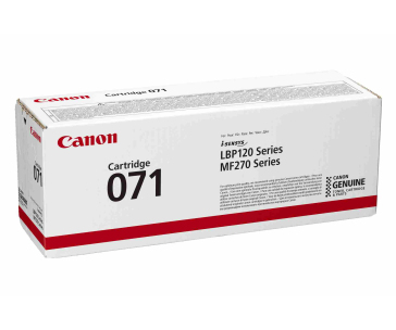 Canon TONER CRG 071BK černý pro MF275dw, MF272dw, LBP122dw (1 200 str.)